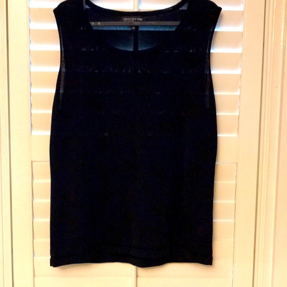 Scoop-Neck Knit Tank Top by Jones New York